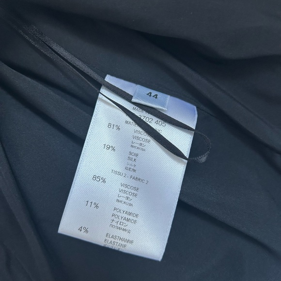 Givenchy Cascade Ruffle Peplum Jacket Black IT44 (US 8) - Picture 3 of 6